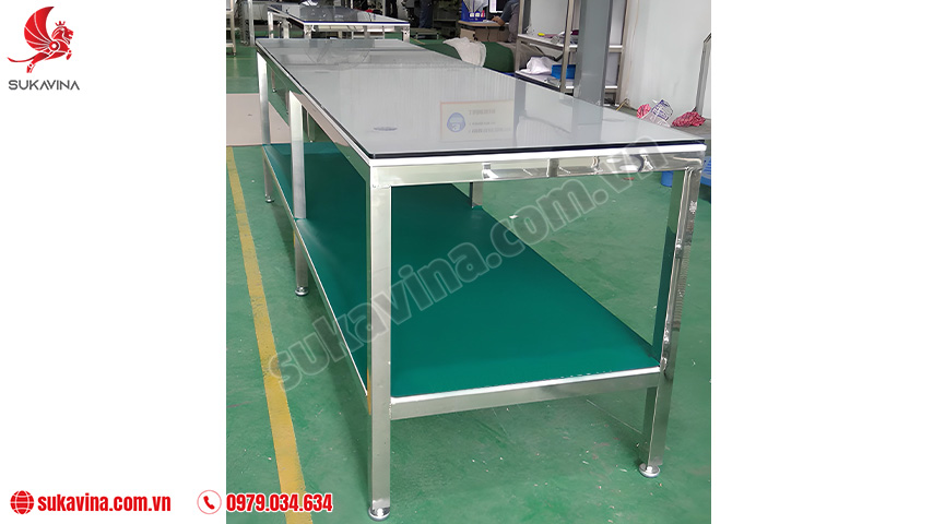 Bàn thao tác Inox