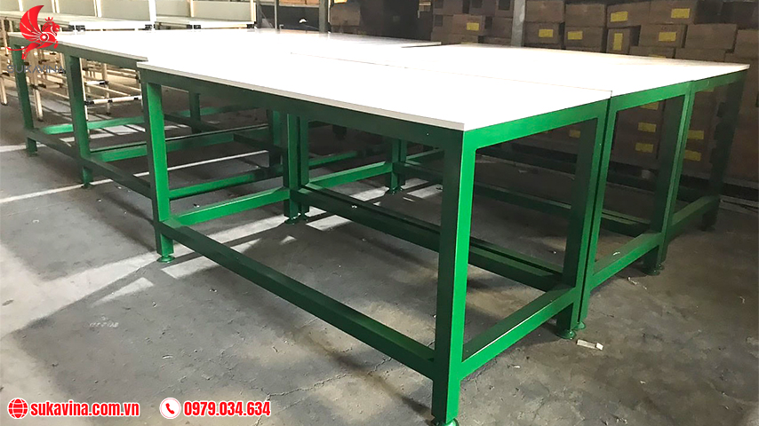 Bàn thao tác khung sơn tĩnh điện 3