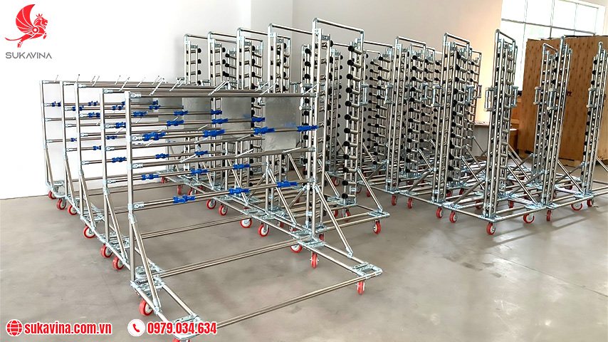 xe đẩy hàng inox 5 