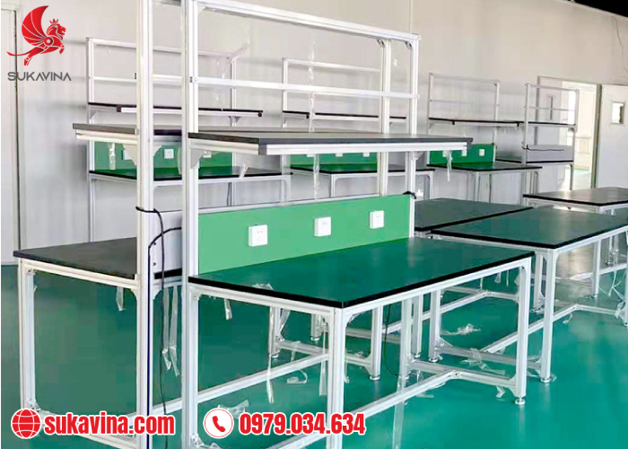 Why should you choose SUKAVINA shaped aluminum workbench?