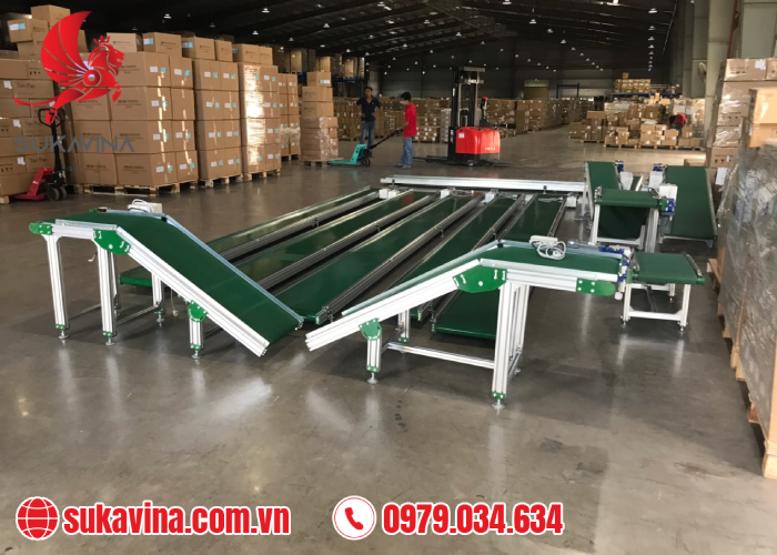 Băng tải PVC ứng dụng trong lĩnh vực nào
