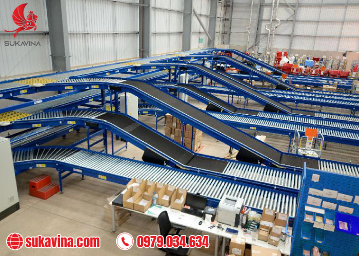 Các loại băng tải con lăn phổ biến trên thị trường