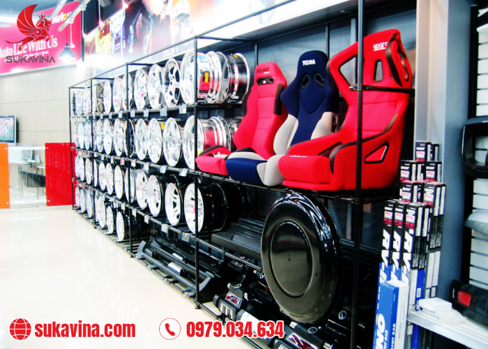 mẫu kệ để hàng Các mẫu kệ để hàng phổ biến trên thị trường