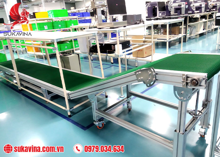 Cấu trúc băng tải PVC