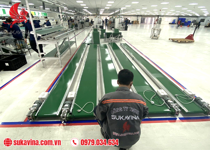 Sukavina helps you design the right conveyor for your production line