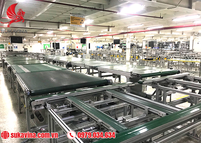 Overview of the conveyor system - Conveyor installation location