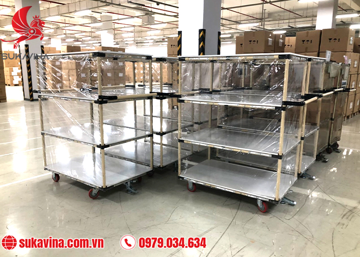 Xe đẩy hàng lắp ráp là gì