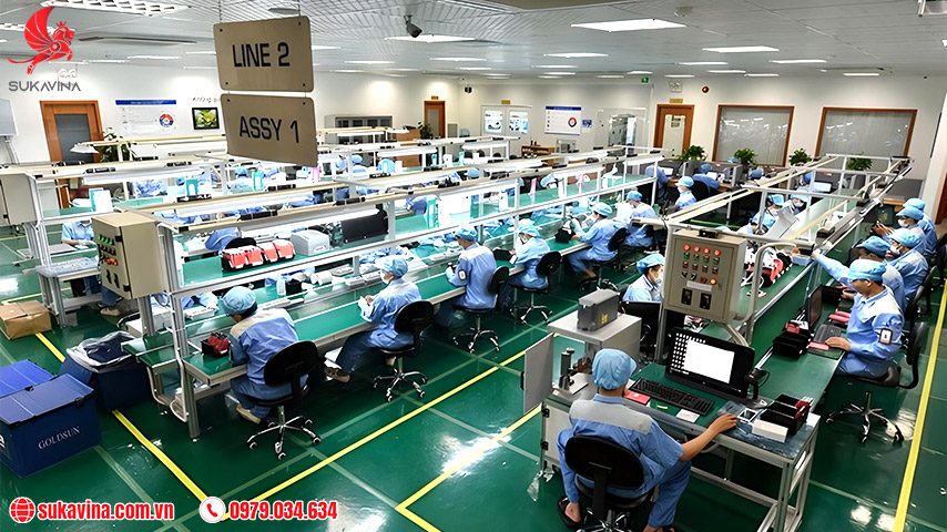 Lợi ích của dây chuyền sản xuất