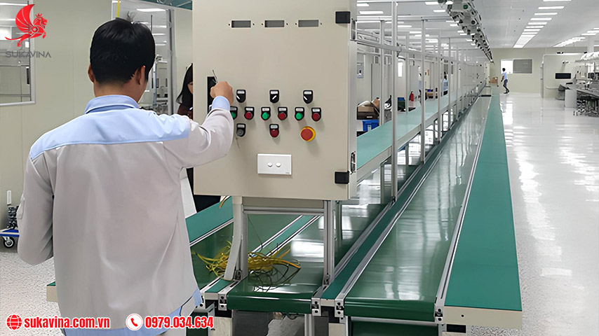 dây chuyền sản xuất thông thường