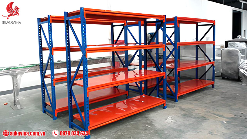 Cấu tạo của kệ trung tải