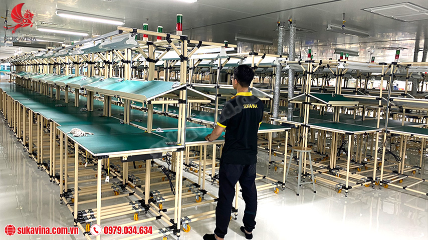Bàn thao tác chống tĩnh điện có cấu tạo ra sao?