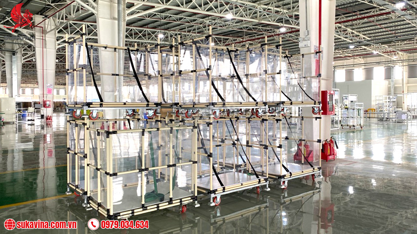 Xe đẩy hàng lắp ráp 08 Assembly trolley 08