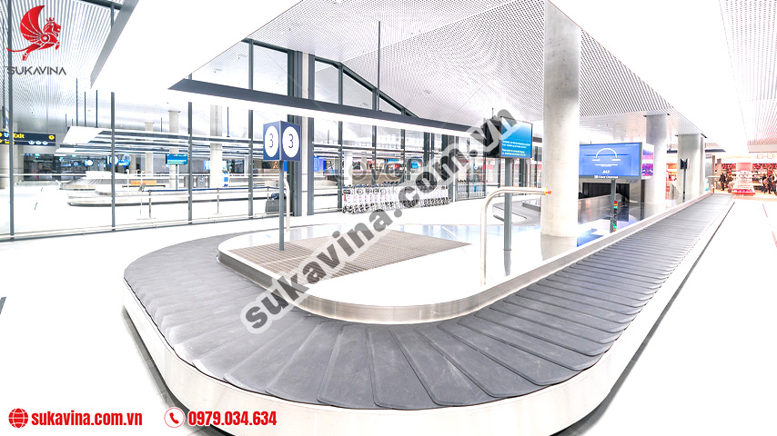 Commonly used airport baggage carousel - Airport baggage conveyor belt
